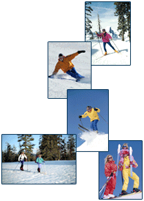 Winterurlaub und Skiurlaub in Tschechien - Wintersport z.b. Bergwandern und Schneewandern, Rodeln auf den angelegten Rodelbahnen, sowie Skispringen und Skifahren in einem Skiareal der Tschechei